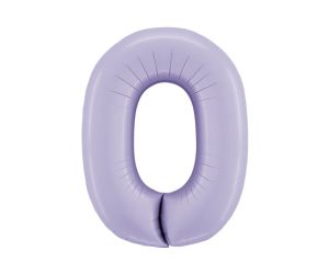 zahl 0 satin lilac 