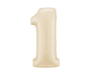 zahl 1 satin creme 