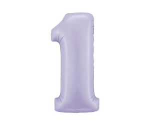 zahl 1 satin lilac 