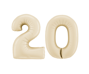 zahl 20 satin creme midi 