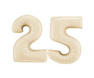 zahl 25 satin creme midi 