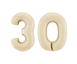zahl 30 satin creme midi 