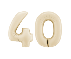 zahl 40 satin creme midi 