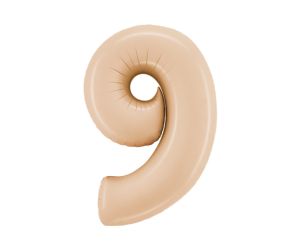 zahl 9 satin beige 