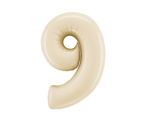 zahl 9 satin creme midi 