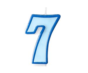 zahlenkerze 7 blau 1 