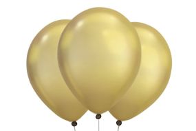 ballons gold chrome n 