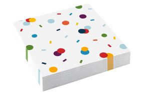 confetti servietten 