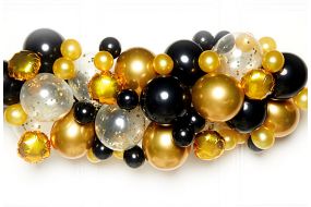 diy girlande gold 