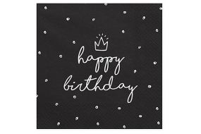 happy birthday crown servietten 1 