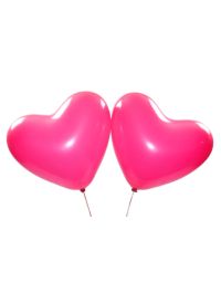 herzballons pink 1