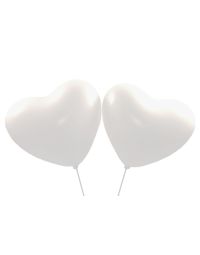 herzballons weiss 1