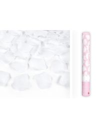 konfettikanone rosen weiss 1