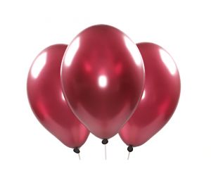 ballons metallic bordeaux 1 