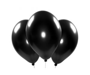ballons metallic schwarz 1 
