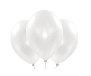 ballons metallic weiss 1 