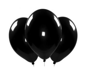 Grosse Ballons schwarz