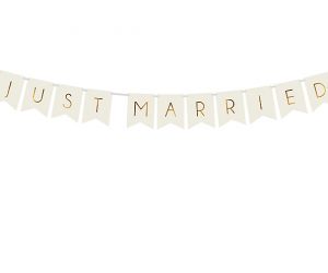 faehnchenbanner justmarried weiss 1 