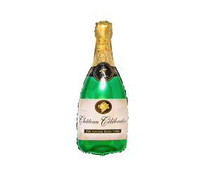 geschenkballon champagnerflasche 1 