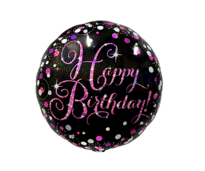 geschenkballon happy birthday elegant pink 1 