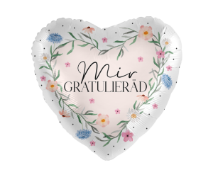 geschenkballon mir gratulieraed herz 
