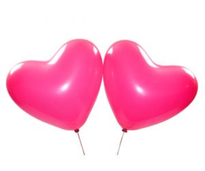 herzballons pink 1 