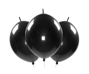 kettenballons schwarz 1 