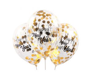 konfettiballons hny gold 1 