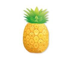ananas servietten globos 