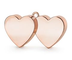 ballongewicht herz rosegold 