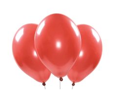 ballons dunkelrot 
