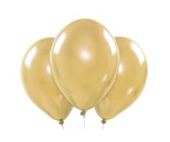 ballons gold chrome 