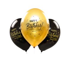 ballons happybirthday gold 1 