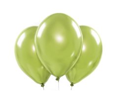 ballons hellgruen chrome 
