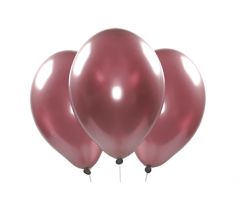 ballons metallic bordeaux 2025 