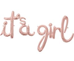 ballons schriftzug girl 2 