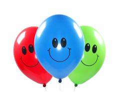 ballons smiley assortiert 1 