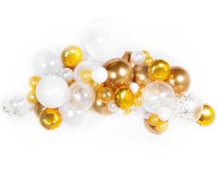 diy girlande gold weiss 