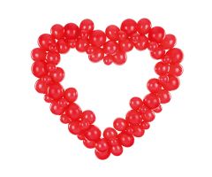 diy herz rot 