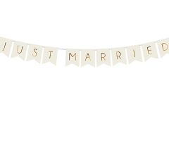 faehnchenbanner justmarried weiss 1 