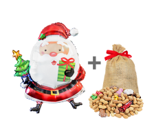 geschenkballon chlaus set 1 