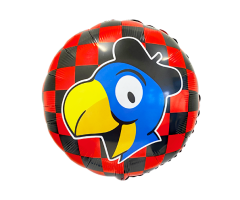 geschenkballon globi karo 