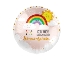geschenkballon kopf hoch 