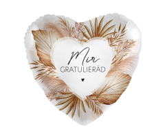 geschenkballon mir gratulieraed boho herz 