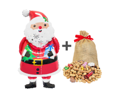 geschenkballon nikolaus set 