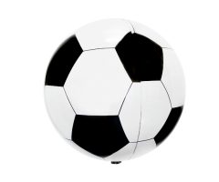 geschenkballon orbz fussball 