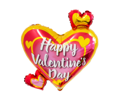 geschenkballon valentine herzchen 