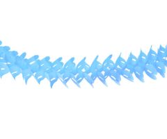 girlande hellblau 