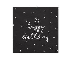 happy birthday crown servietten 1 