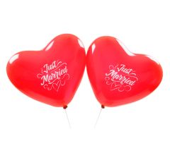 herzballons justmarried rot 1 
